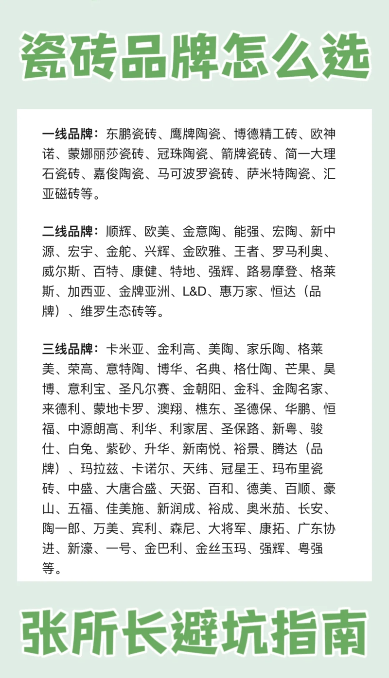 瓷砖品牌